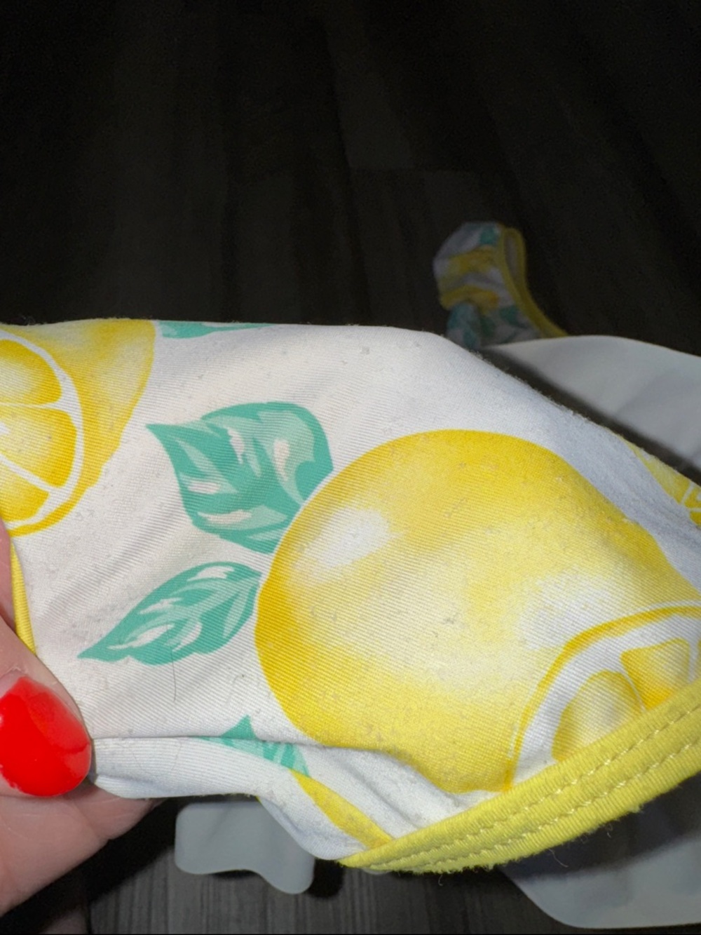 Tommy Bahama 5 girls swimsuit bikini lemons beach pool cruise 2 piece yellow - Picture 3 of 5